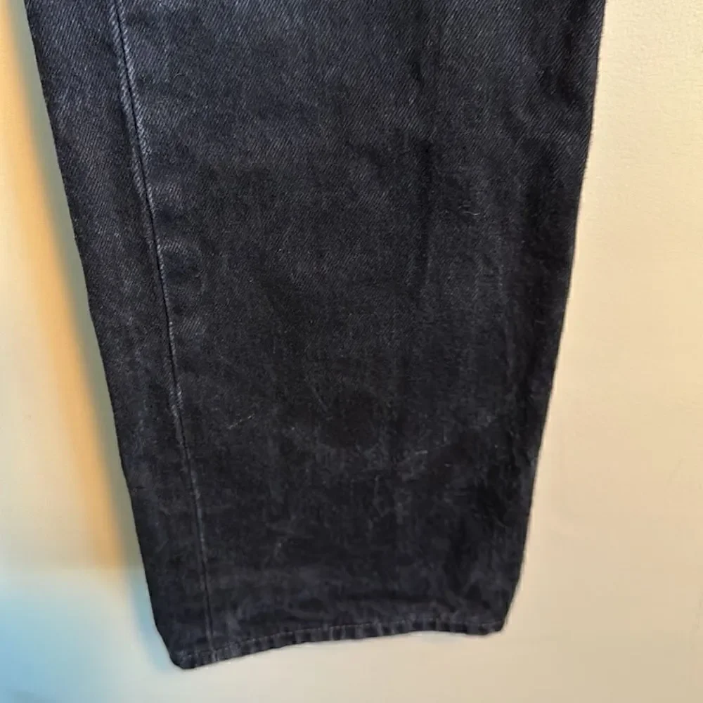 Levi’s 501 Black Straight Leg Jeans 32/30